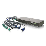 iogear GCS1808KITU KVM switch Black