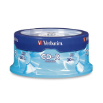 Verbatim CD-R 80MIN 700MB 52X Branded 30pk Spindle 30 pcs