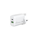 MediaRange 25W GAN FAST CHARGING ADAPTER WHITE