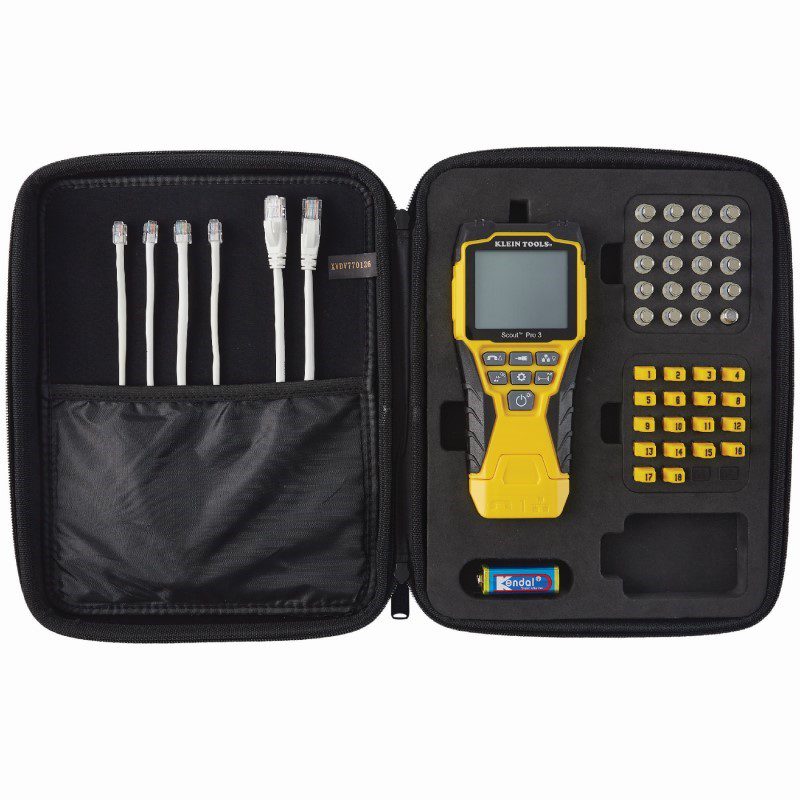 Image of Klein TOOLS SCOUT PRO 3 TESTER WITH LOCATOR REMOTE KIT