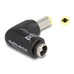 DeLOCK DC Adapter 5.5 x 2.5 mm male to 5.5 x 2.5 female 90° angled