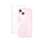PanzerGlass CARE by ® Flagship Case Transparent Urban Combat w. White MagSafe iPhone 15
