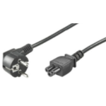 Microconnect PE010805 power cable Black 0.5 m CEE7/7 C5 coupler