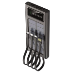 2GO 797371 powerbank 10000 mAh Zwart