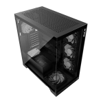 ADATA XPG INVADER X Mid-Tower PC Chassis BLACK with 5*ARGB - INVADERXBTFMT-BKCWW