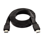 V7 V7HDMI4FL-02M-BK-1E HDMI cable 78.7" (2 m) HDMI Type A (Standard) Black