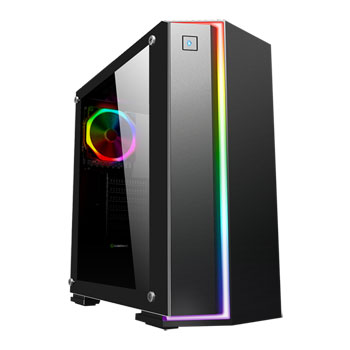 GAMEMAX Starlight RGB Chassis Tempered Glass 1x 120mm Fan Radiator Support ATX/MicroATX/Mini ITX USB 3.0 GAMEMAX Starlight RGB Chassis Tempered Glass 1x 120mm Fan Radiator Support ATX/MicroATX/Mini ITX USB 3.0