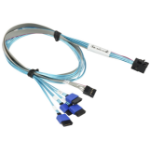 Supermicro CBL-SAST-0948 Serial Attached SCSI (SAS) cable 0.6 m Blue, Grey