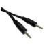 Cables Direct 3m 3.5mm audio cable Black
