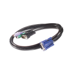 APC KVM PS/2 Cable - 3 ft (0.9 m) Black 0.91 m