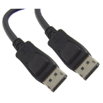 4XEM DisplayPort M/M, 15ft. 179.9" (4.57 m) Black