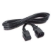 HPE AF573A cable de transmisión Negro 2 m C14 acoplador C13 acoplador