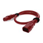 AddOn Networks ADD-C132C1418AWG10FTRD power cable Red 3.05 m IEC C13 IEC C14