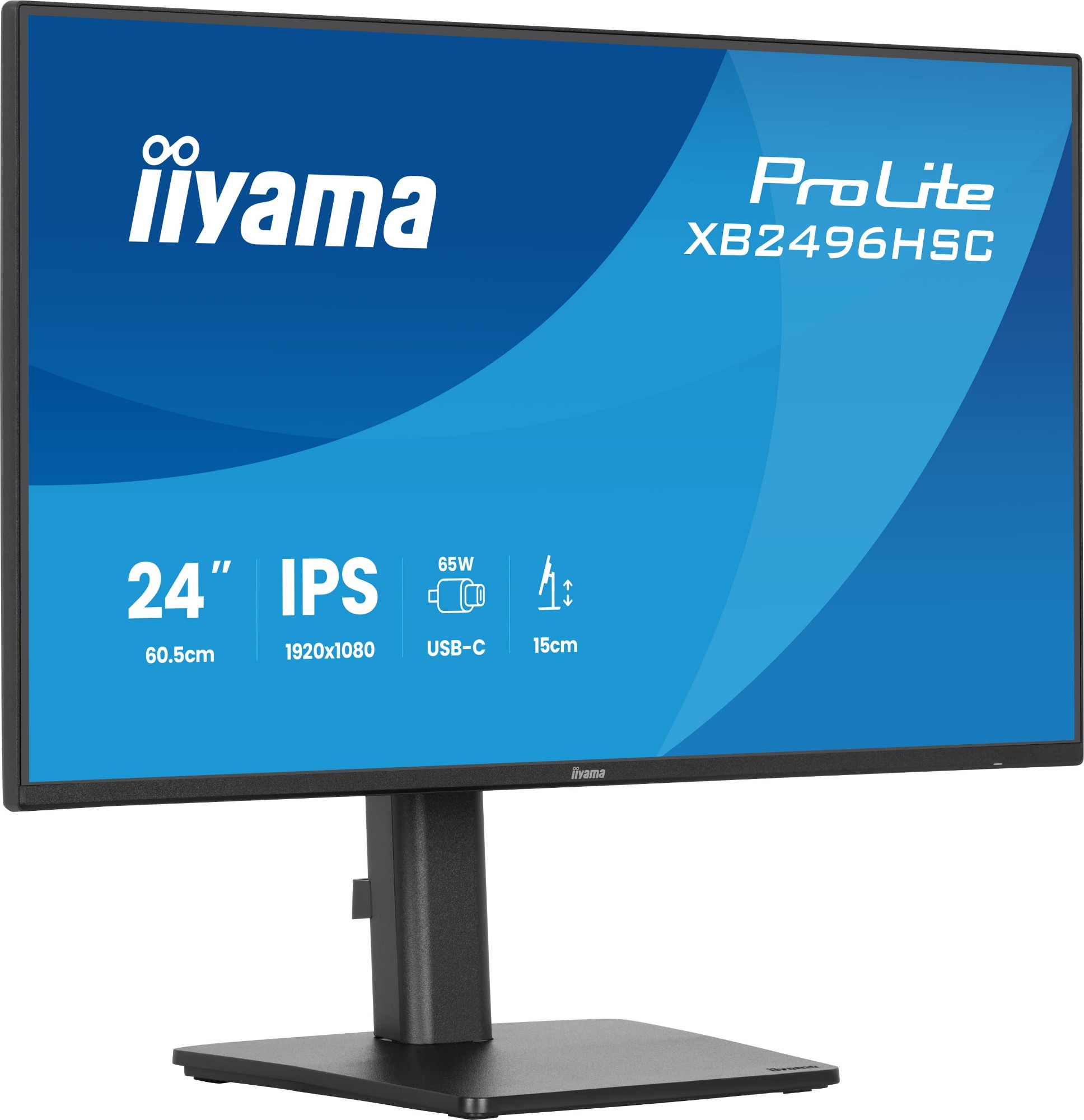 Iiyama Blue/Light Prolite Xb2496hsc-B1 Computer Monitor 60.5 Cm (23.8") 1920