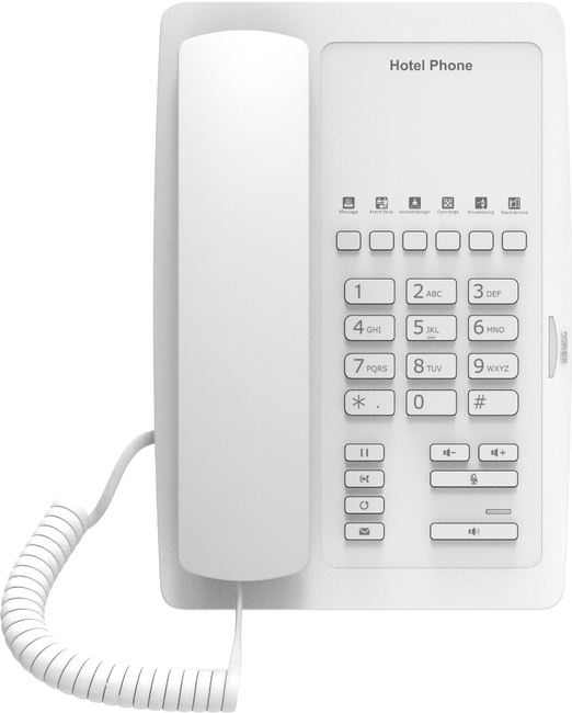 Fanvil H3 Hotel IP Phone in White with built in Wifi