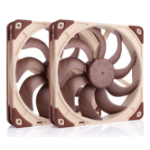 Noctua NF-A14X25 G2 PWM SX2-PP computer cooling system Computer case Fan 14 cm Beige 2 pc(s)