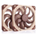 Noctua NF-A14X25 G2 PWM SX2-PP computer cooling system Computer case Fan 14 cm Beige 2 pc(s)