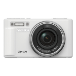 Yashica City 100 Compact camera 72 MP CMOS Silver, White