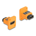 DeLOCK D-Type Module HDMI-A female to female 4K orange
