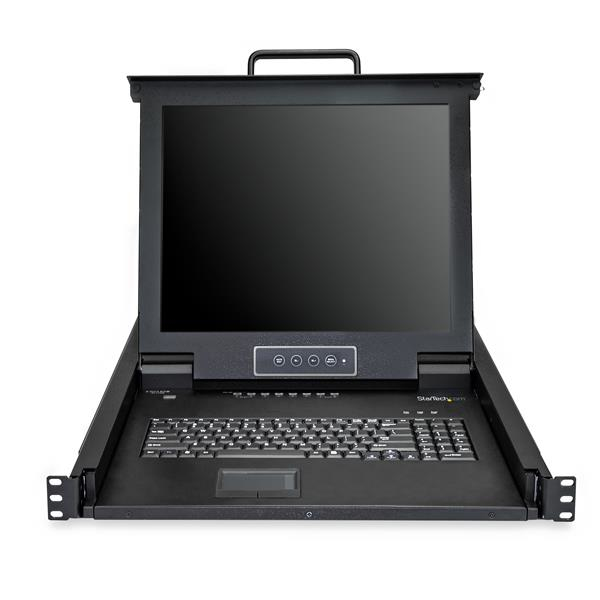 StarTech.com 8-Port Rackmount KVM Console with 17&acirc;&euro; Display