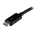 StarTech.com TBLT3MM1M Thunderbolt cable 39.4" (1 m) 20 Gbit/s Black