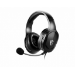 MSI IMMERSE GH20 Gaming Headset '3.5mm inline with audio splitter accessory, Black, 40mm Drivers, Unidirectional Mic, PC & Cross-Platform Compatibility'