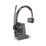 POLY W8210 Headset Wireless Head-band Office/Call center Bluetooth Charging stand Black