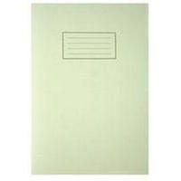 Image of Silvine GRN A4 LINED EX BOOK PK10