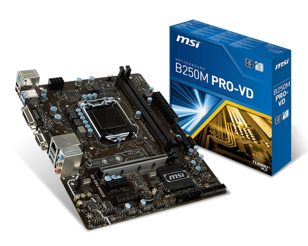 Msi b250m pro vd биос настройка