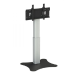Loxit 8426 signage display mount 2.18 m (86") Black, Silver
