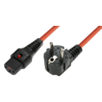Microconnect EL248S power cable Orange 3 m Power plug type F C13 coupler