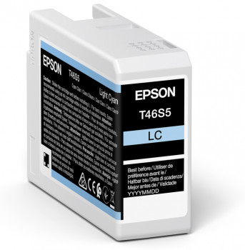 Image of Epson C13T46S500/T46S5 Ink cartridge light cyan 25ml for Epson...