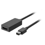 Microsoft EJU-00006 video cable adapter Mini DisplayPort HDMI Black