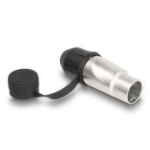 DeLOCK RJ45 Modular Plug field-assembly Cat.6A with robust cable plug housing and protective cap suitable for the feed-through couplers 67061 and 67062 IP66 dust and waterproof