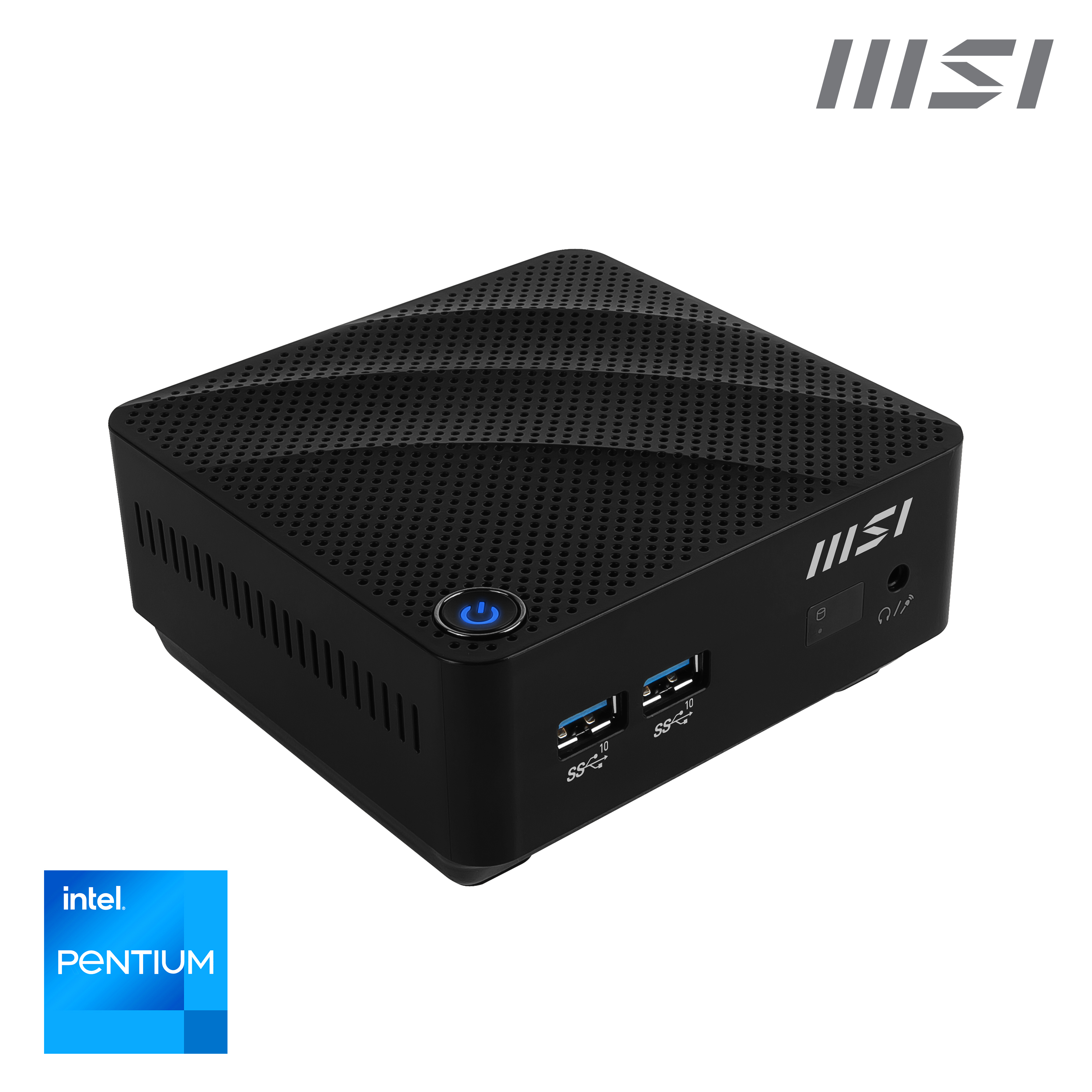 Image of MSI Cubi N JSL Intel Pentium-N6000 Barebone, Mini-PC, SFF, USB 3.2...