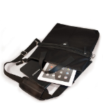 Mobile Edge Slimline Tablet and Ultrabook Folding Tote 13" Messenger case Black