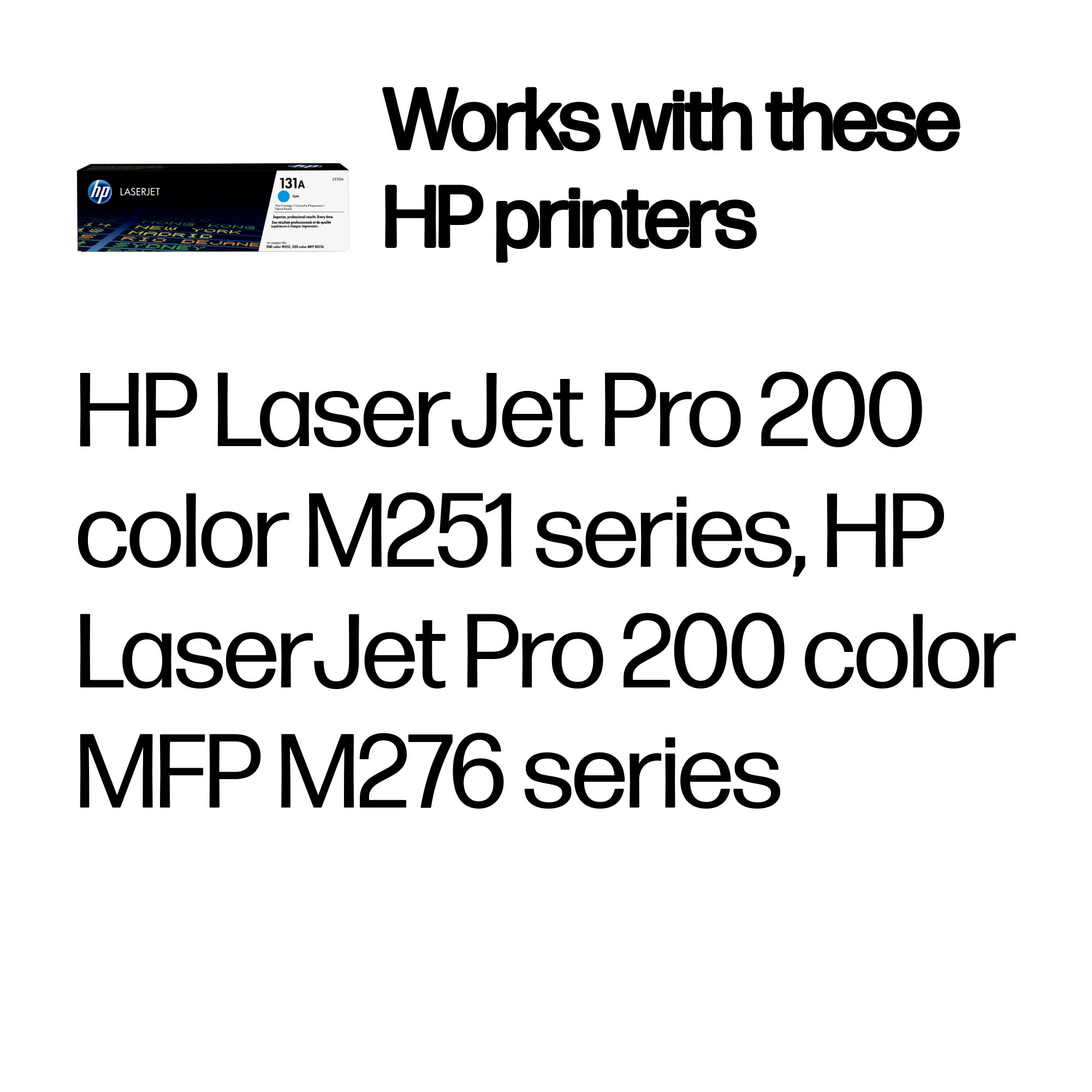 HP CF211A/131A Toner cartridge cyan, 1.8K pages ISO/IEC 19798 for HP Pro 200