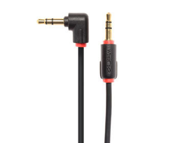 Image of Techlink 3.5mm/3.5mm 0.5m audio cable Black
