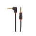 Techlink 3.5mm/3.5mm 0.5m audio cable Black