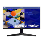 Samsung 24' S31 Essentia FHD Monitor 1920 x1080 75Hz 16:9 250cd/m2 IPS HDMI D-Sub Tilt VESA 100:100mm Viewing Angle Eye Saver & Game Picture Black