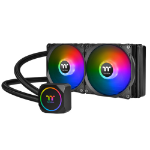 Thermaltake CL-W286-PL12SW-A computer cooling system Processor All-in-one liquid cooler Black 1 pc(s)