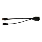 Tycon Systems POE-INJ-S network splitter Power over Ethernet (PoE) Black