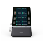 Yealink EXP55 Color Expansion Module, 5.5' Display, 78 Programmable Keys, Dual-Color LEDs, 3-Page View, USB Port, Compatible with T7X/T8X Series