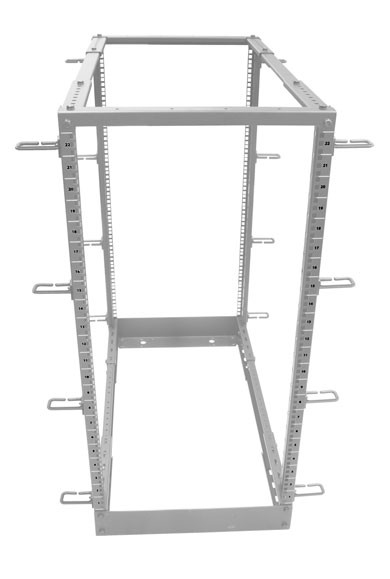 ALLNET ALL-SW4POST12GRAU rack cabinet 12U Freestanding rack Grey