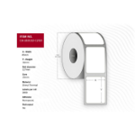 Capture CA-LB3132-C25O printer label