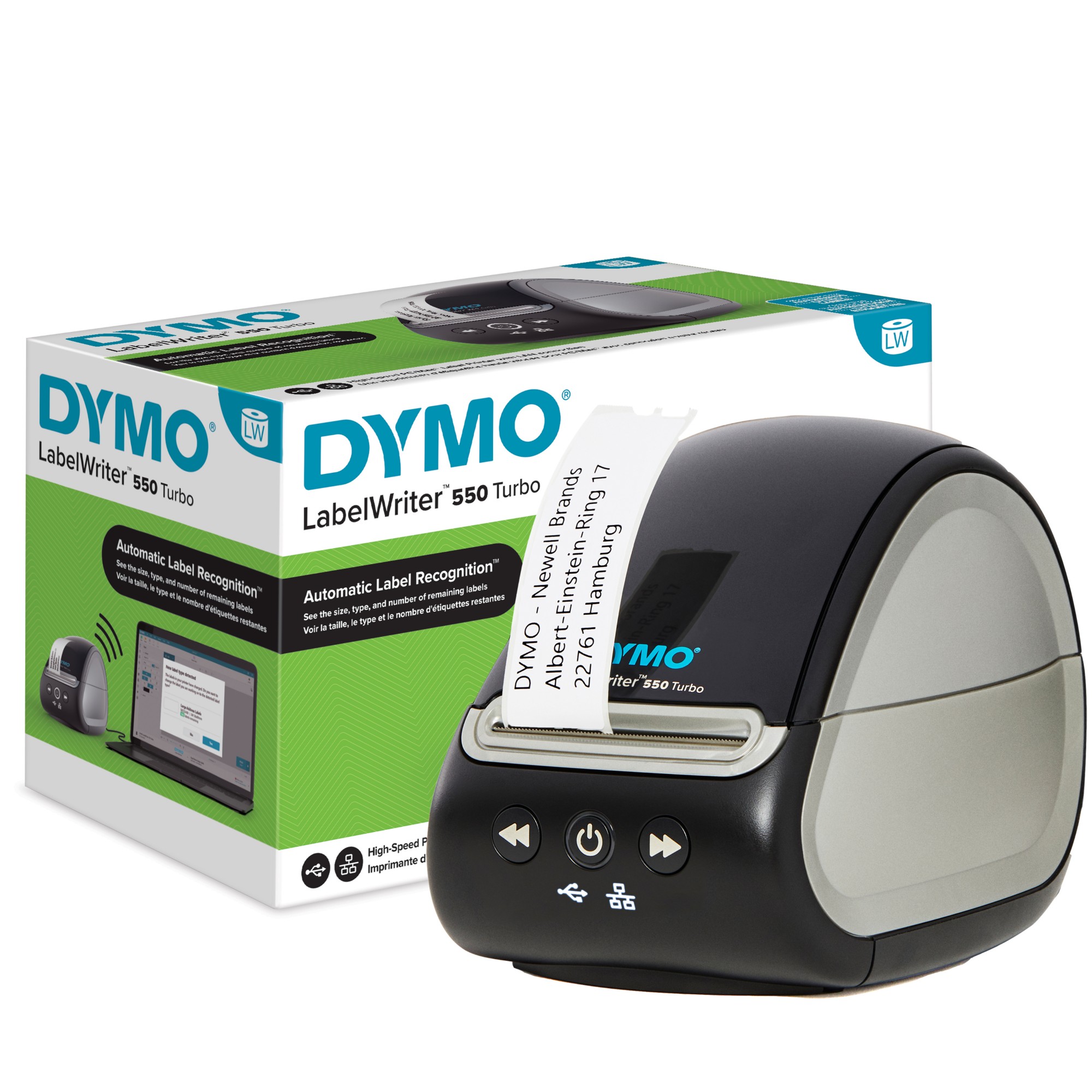 Dymo Labelwriter 550 Turbo Desktop Label Printer 32323J