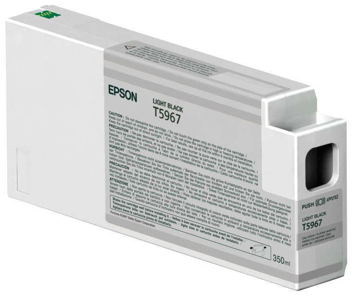 Image of Epson C13T596700/T5967 Ink cartridge light black 350ml for Epson...