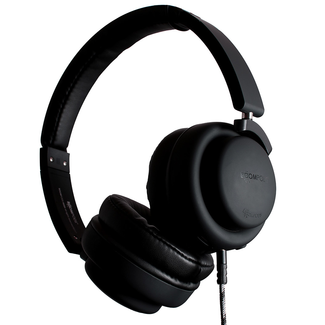 Boompods HUSH Headset Wired Head-band Calls/Music Black