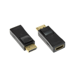 Alcasa HDMI - DisplayPort F/M Black