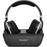 TechniSat StereoMan 2 Headset Wireless Head-band Music Black, Silver